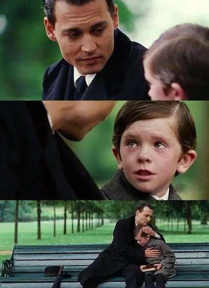 Crying-boy-on-a-bench