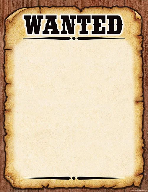 Wanted poster