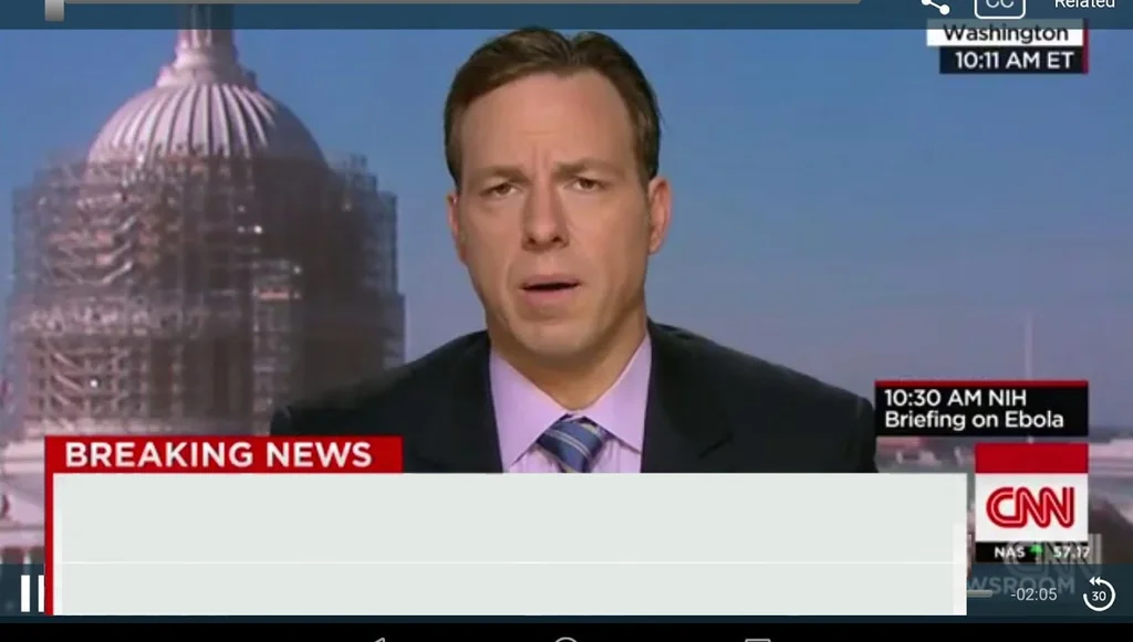Cnn breaking news template