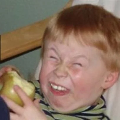 Laughing kid