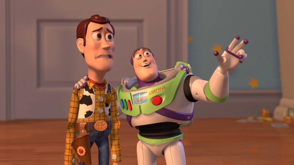 Woody and Buzz Lightyear Everywhere Widescreen