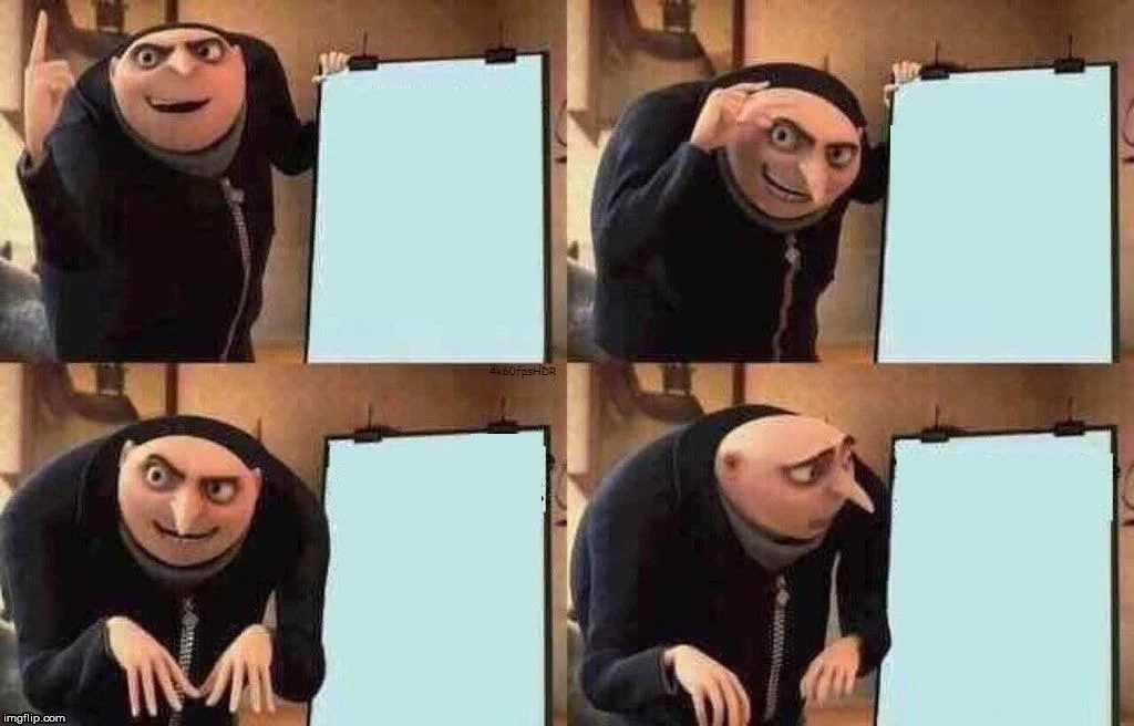 Gru's Whiteboard