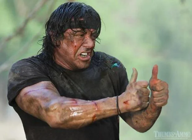 Thumbs Up Rambo